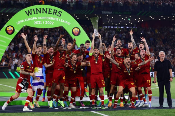 «Рома» выиграла первую в истории Лигу конференций (видео)